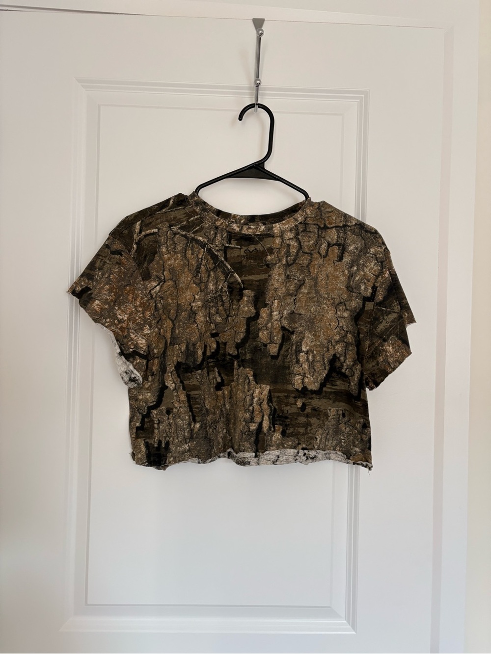 Magellan Outdoors Bark Camo Crop Top - Brown & Black